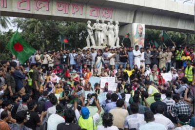 Bangladesh Erupts in Flames Once More! Protesters Call for the President's Resignation, and Here's Why...