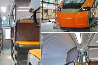 First Glimpse of the Vande Bharat Sleeper Train Revealed; CHECK OUT THE PHOTOS